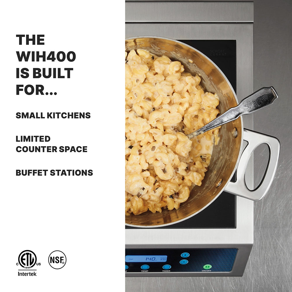 Waring Countertop Induction Range 120V 1800W