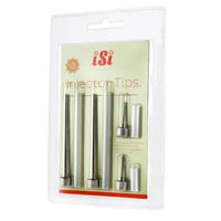iSi Injector Tips Set, Stainless Steel, 4 /Set