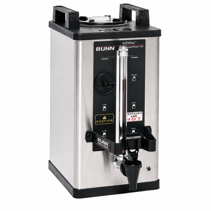 Bunn Soft Heat 1.5 Gallon Coffee Server Stainless Server