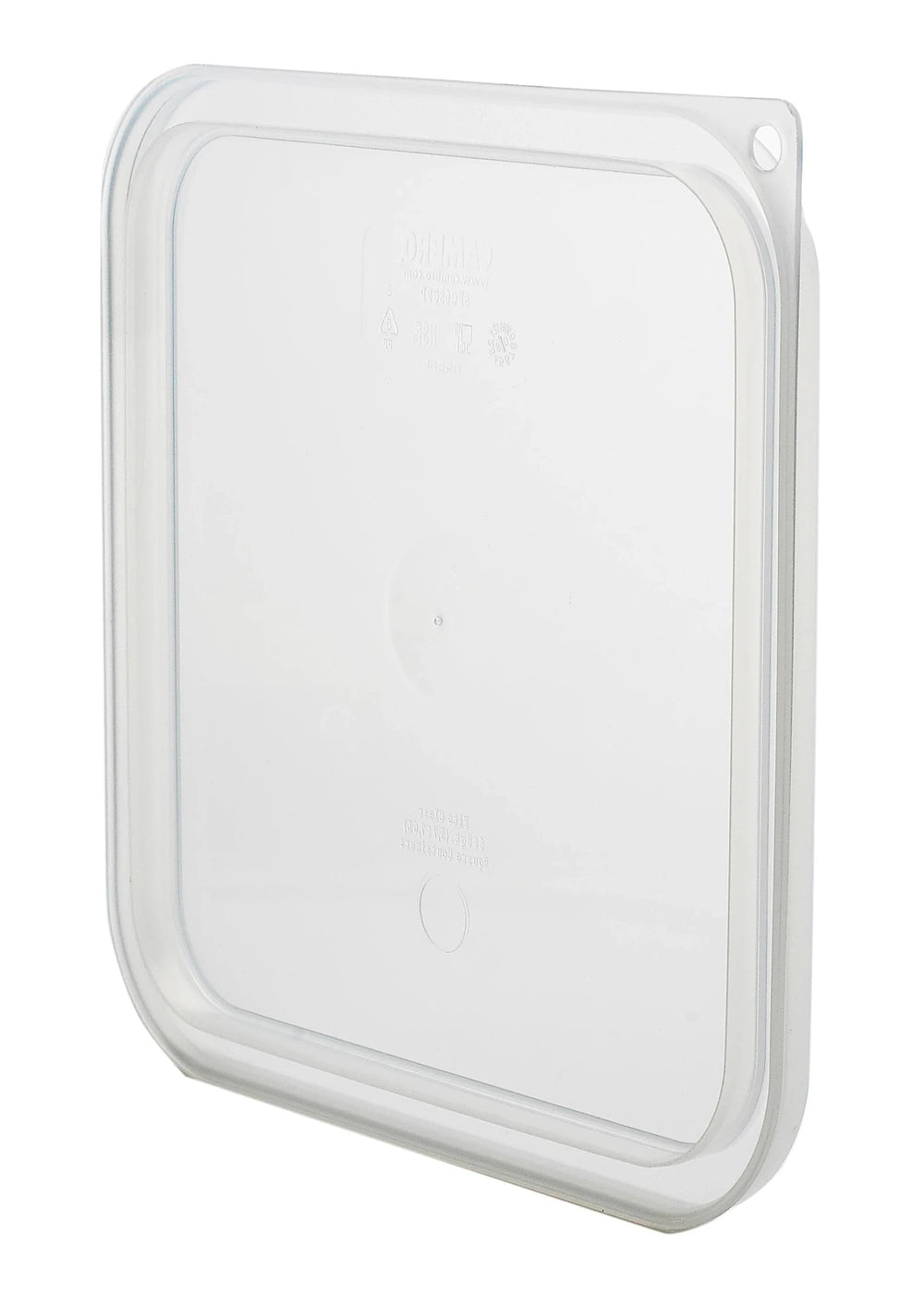 Cambro SFC6SCPP190 CamSquare Seal Cover for 6 & 8 Qt Containers, Translucent