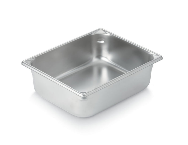 Vollrath Super Pan V 1/2 Size Steam Table Pan, 4" Deep, Stainless Steel
