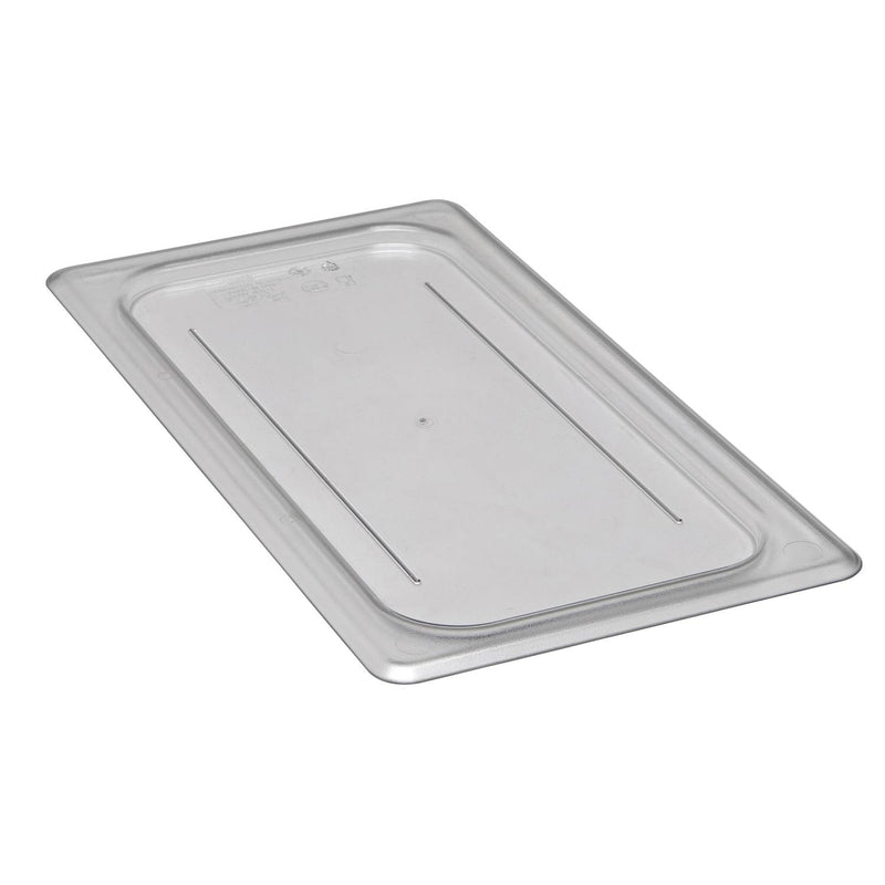 Cambro 30CWC135 1/3 Size Flat Food Pan Cover, Clear