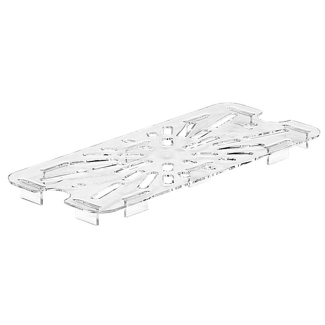 Cambro 30CWD135 1/3 Size Food Pan Drain Shelf, Clear