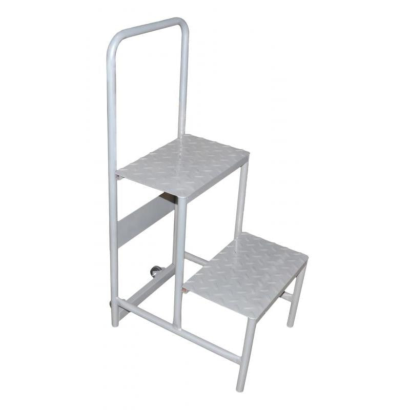 Nella 39.5" Heavy Duty Steel Step Ladder with Bar