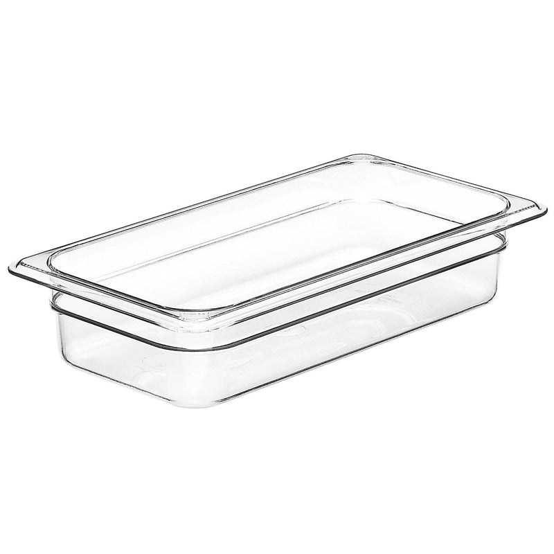 Cambro 32CW135 1/3 Size Food Pan 2.5" Deep, Clear