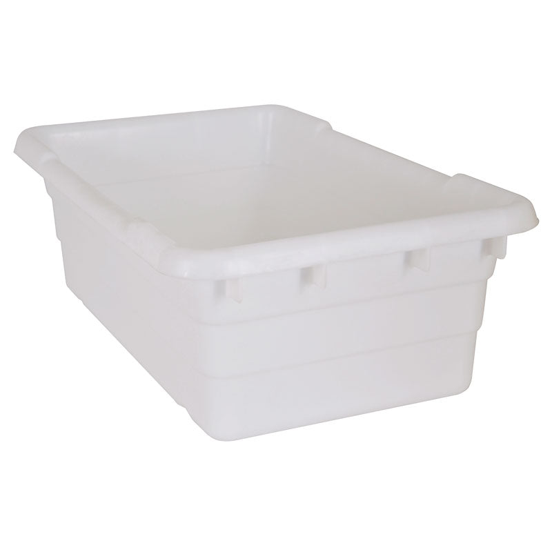 Nella White Meat Lug Tote Box, 25” x 16” x 8.50”