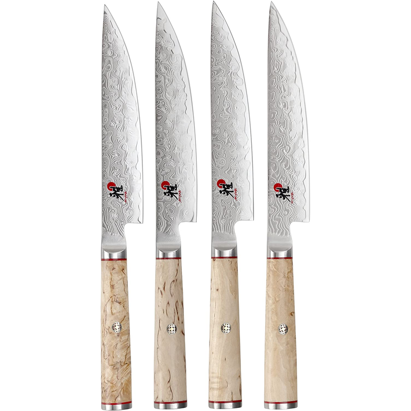 Miyabi Birchwood 4 Piece Steak Knife Set