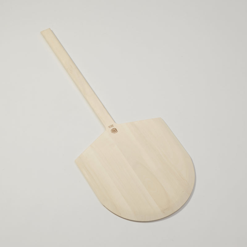 American Metalcraft 14 x 15" Wood Pizza Peel, 36" Overall Length