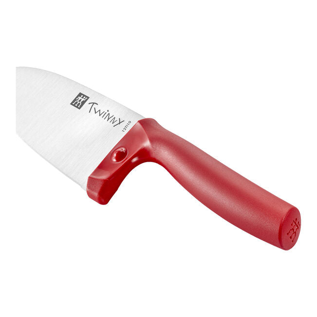 Zwilling Twinny 4" Kid's Chef Knife with Red Handle & Cover