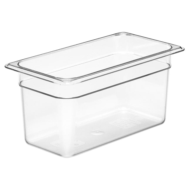 Cambro 36CW135 1/3 Size Food Pan 6" Deep, Clear