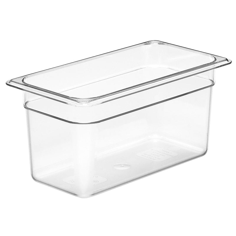 Cambro 36CW135 1/3 Size Food Pan 6" Deep, Clear