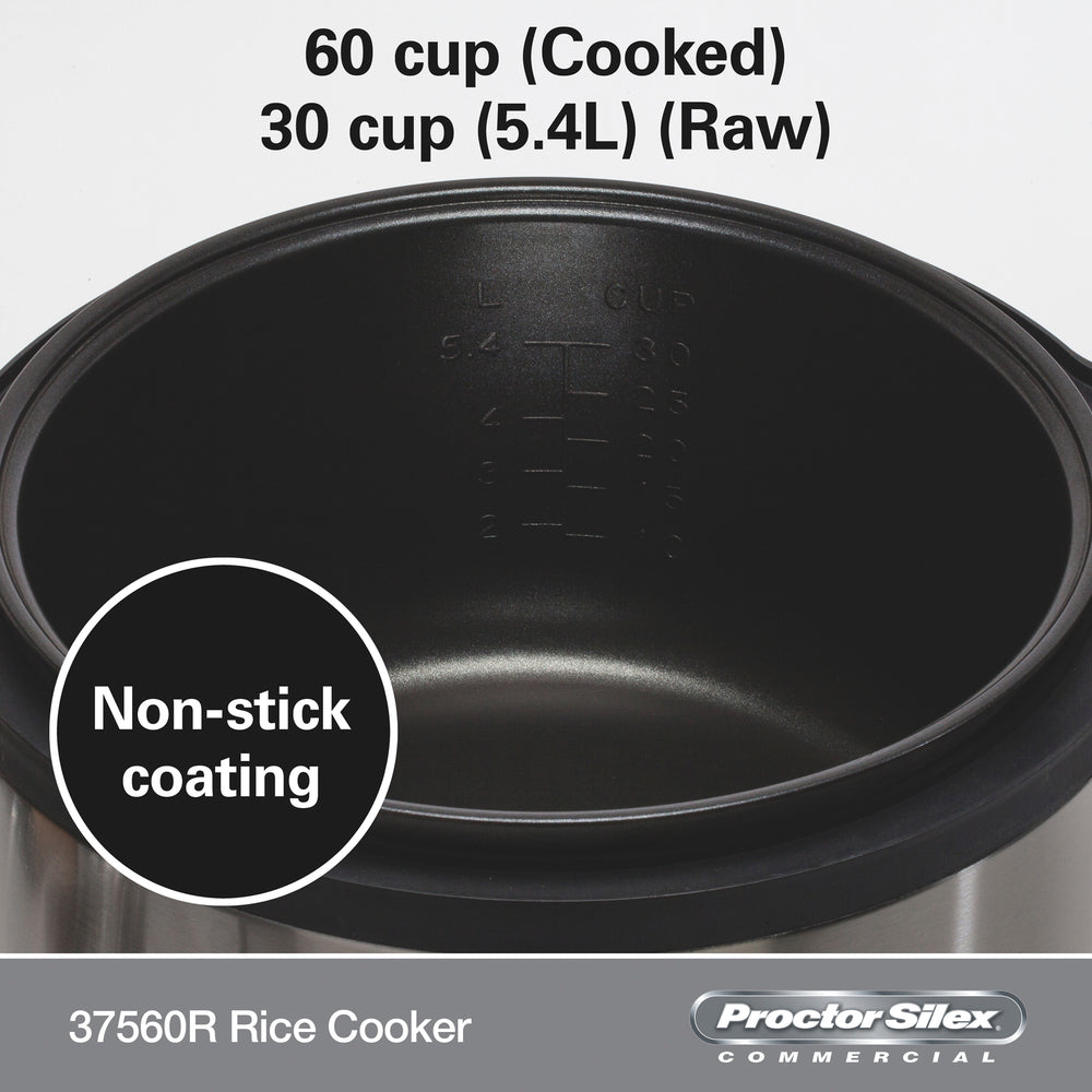 Proctor Silex 60 Cup Commercial Rice Cooker / Warmer