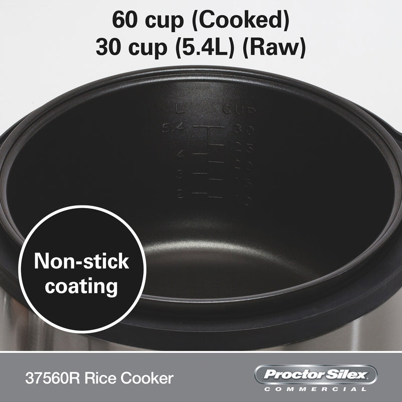 Proctor Silex 60 Cup Commercial Rice Cooker / Warmer