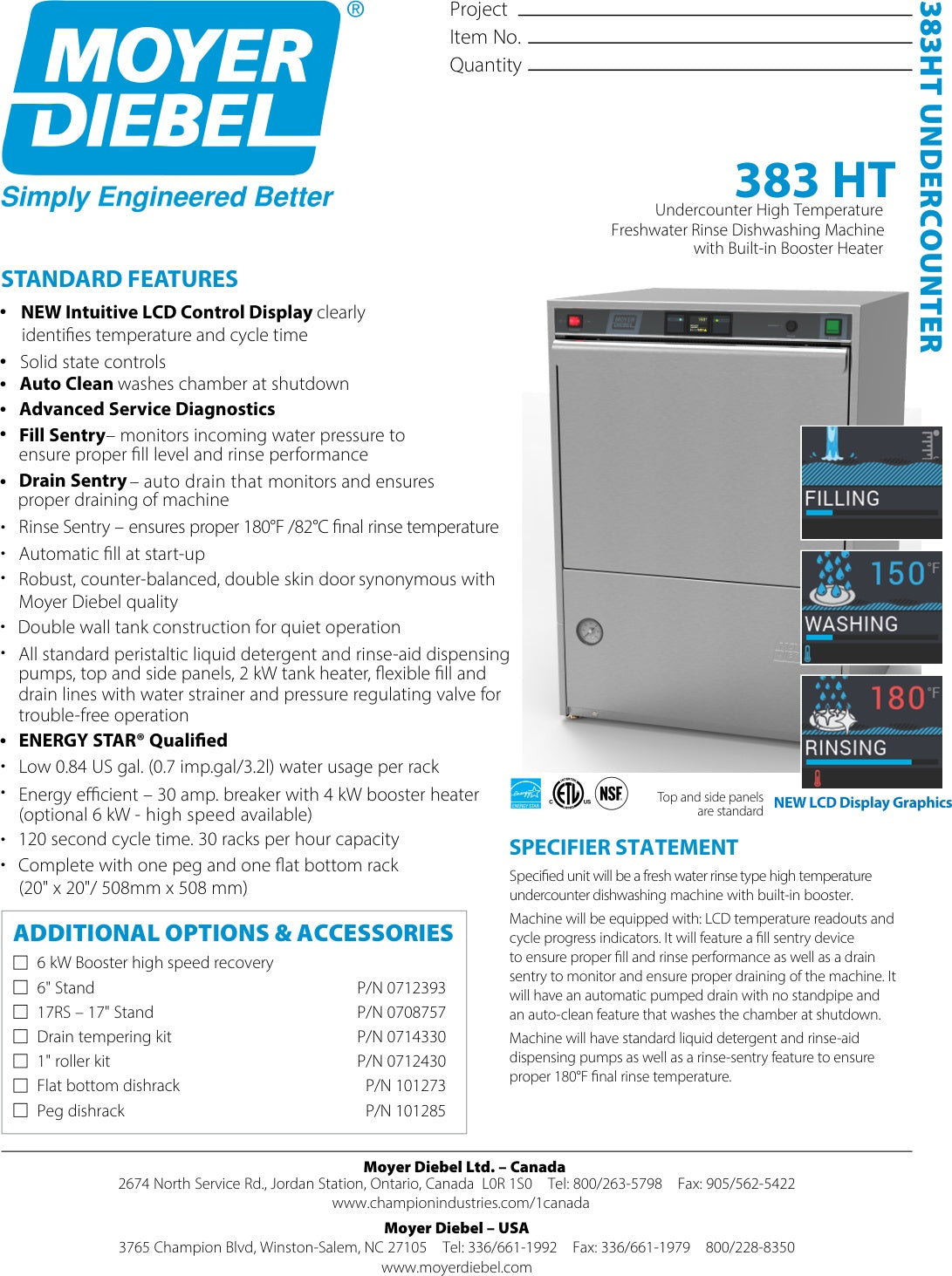 Spec Sheet