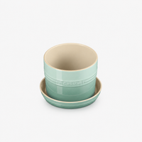 Le Creuset 14 cm Stoneware Herb Planter, Sage
