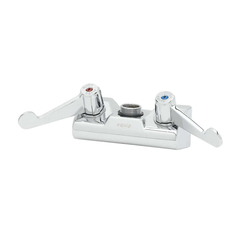 T&S Brass Equip Wall Faucet Mount, 4" Adjustable Centre Less Nozzle