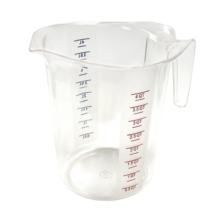 Winco 4 Quart Measuring Cup