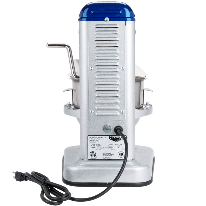 Vollrath 40755 7-Quart Countertop Mixer with Safety Guard