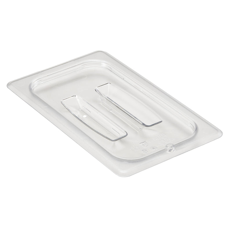 Cambro 40CWCH135 1/4 Size Flat Food Pan Cover, Clear