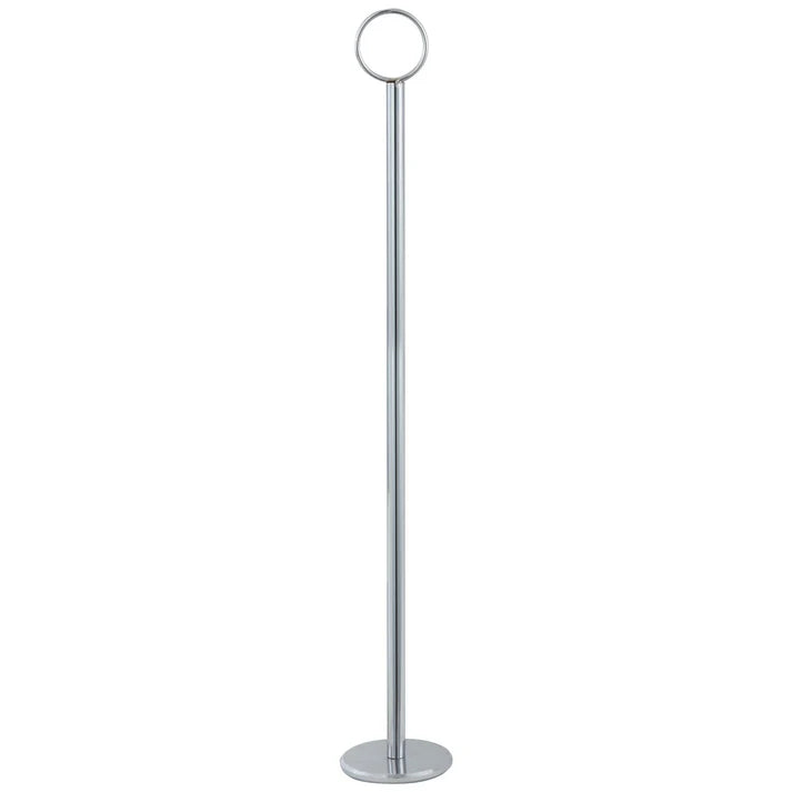 Winco 15" Table Number Holder, Chrome