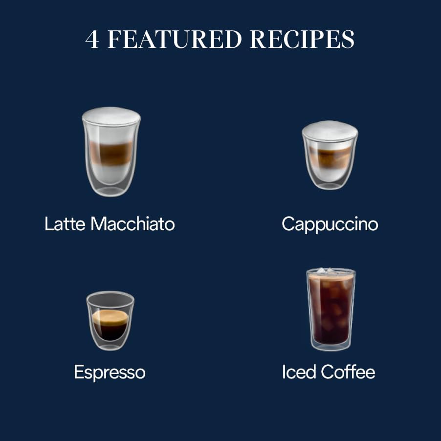 De'Longhi Magnifica Evo Automatic Espresso & Coffee Machine with Milk Frother & Built-In Grinder