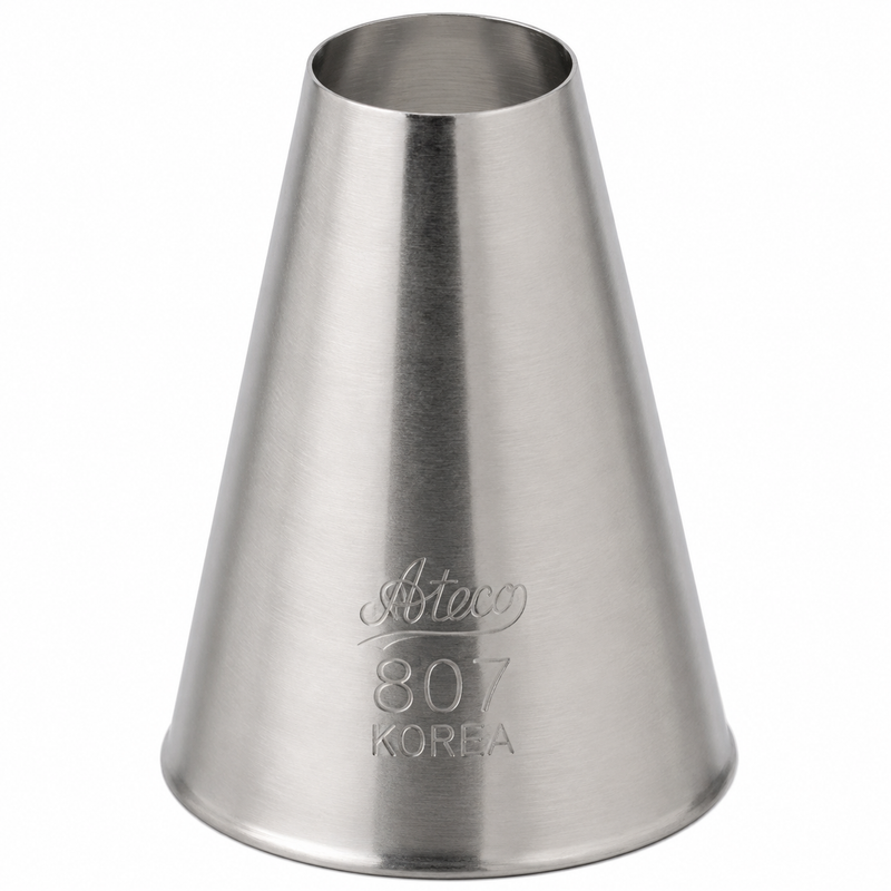 Ateco 9/16 Plain Pastry Tip, Stainless steel