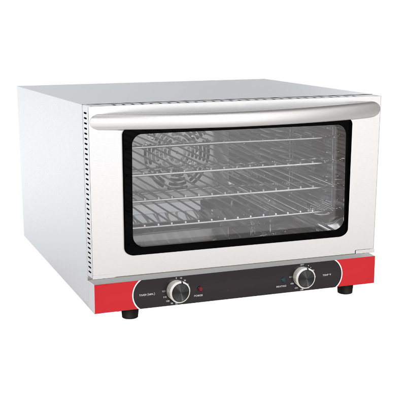 Nella 23" Countertop Half Size Convection Oven, Light-Medium Duty, 4 Racks, 120V