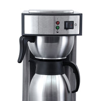 Nella 2 Litre Coffee Maker with 2 Litre Thermal Carafe, Stainless Steel, 100 Cups /Hour
