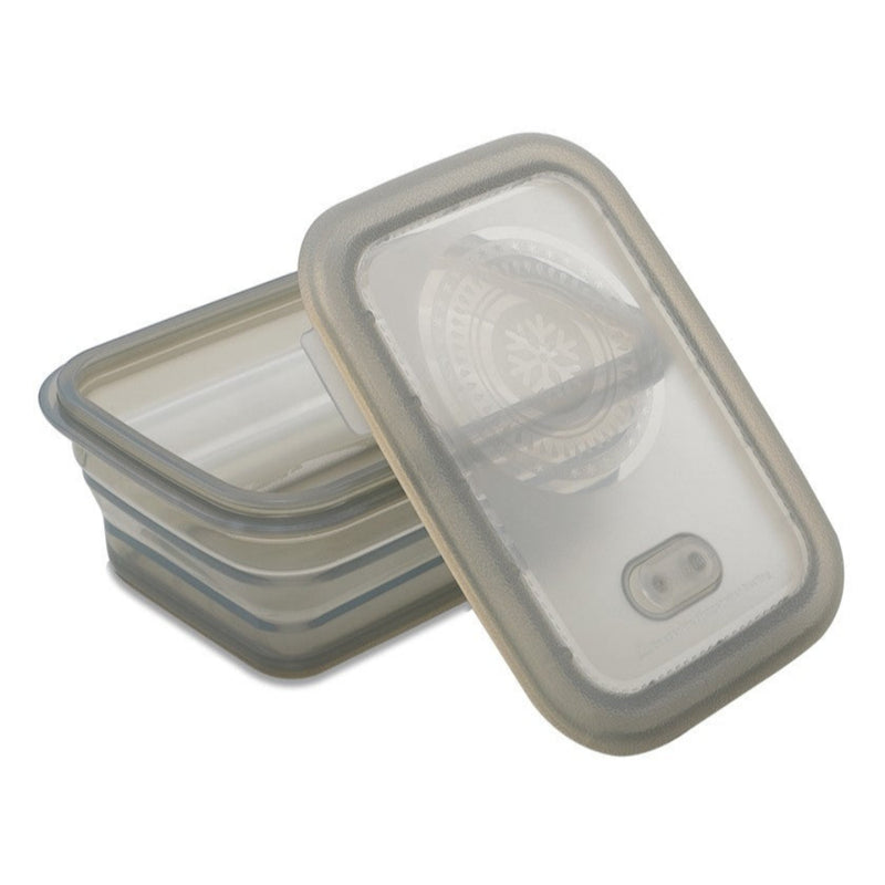 Minimal 660 ml Collapsible Food Container, Silicone