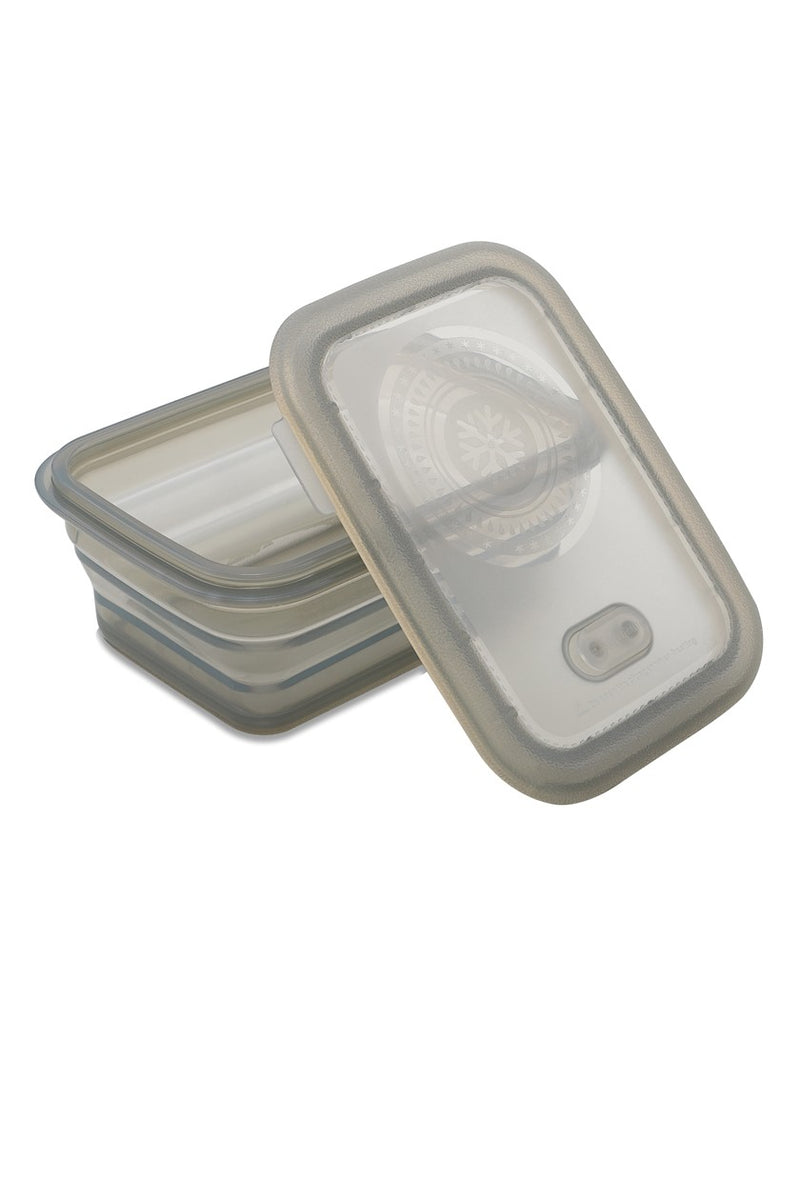 Minimal 1160 ml Collapsible Food Container, Silicone