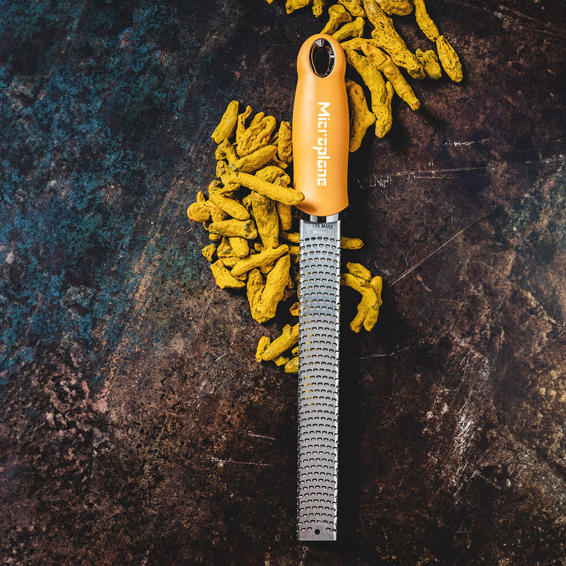 Microplane 12" Premium Classic Zester / Grater, Mustard Yellow