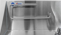 Nella 25" Portable Hand Sink with Backsplash, Water Heater & Pump