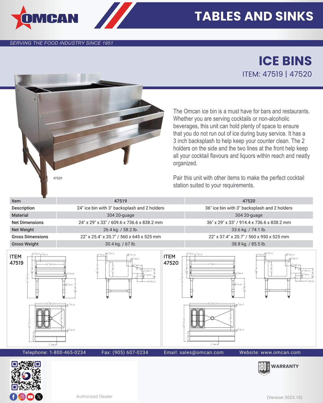 Spec Sheet
