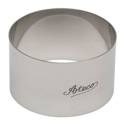 Ateco 3" Round Pastry Ring, 1.75" High