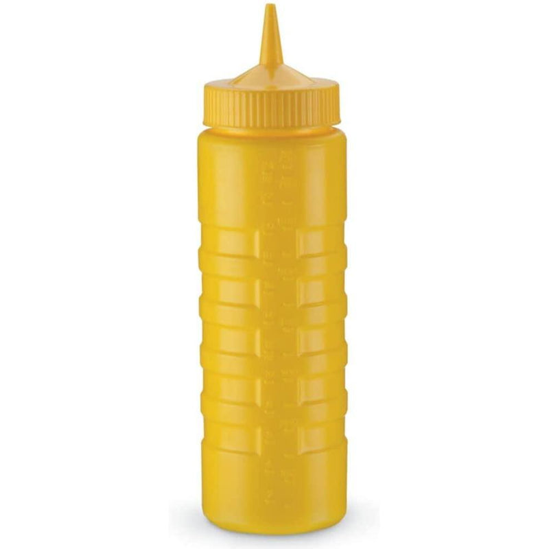 Vollrath 32 Oz Wide Mouth Squeeze Bottle, Yellow