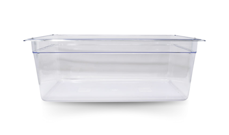 Nella Full Size Food Pan 8" Deep, Clear