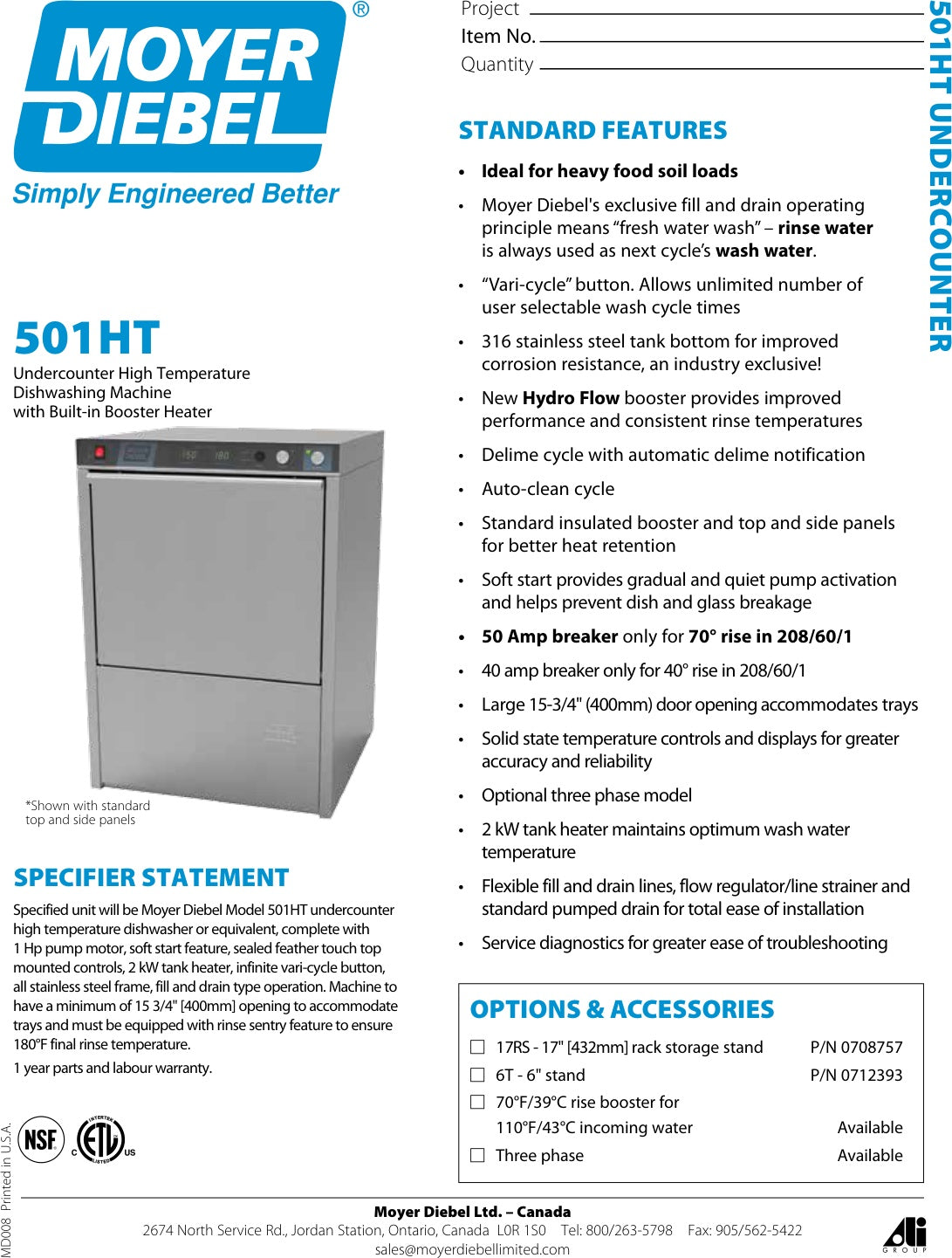 Spec Sheet