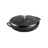 Lodge Blacklock 4 Qt Braiser with Lid, Cast Iron