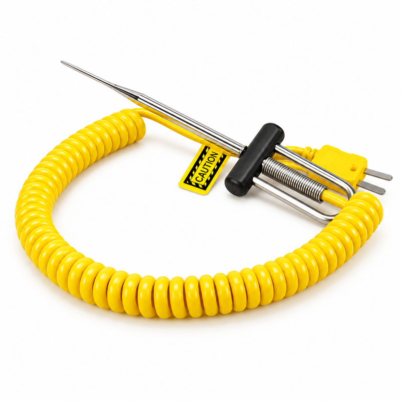 Cooper-Atkins Type K Micro Hemi-Tip Probe with Jacket Cable -100° to 500°F
