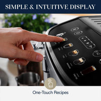 De'Longhi Magnifica Evo Automatic Espresso & Coffee Machine with Milk Frother & Built-In Grinder
