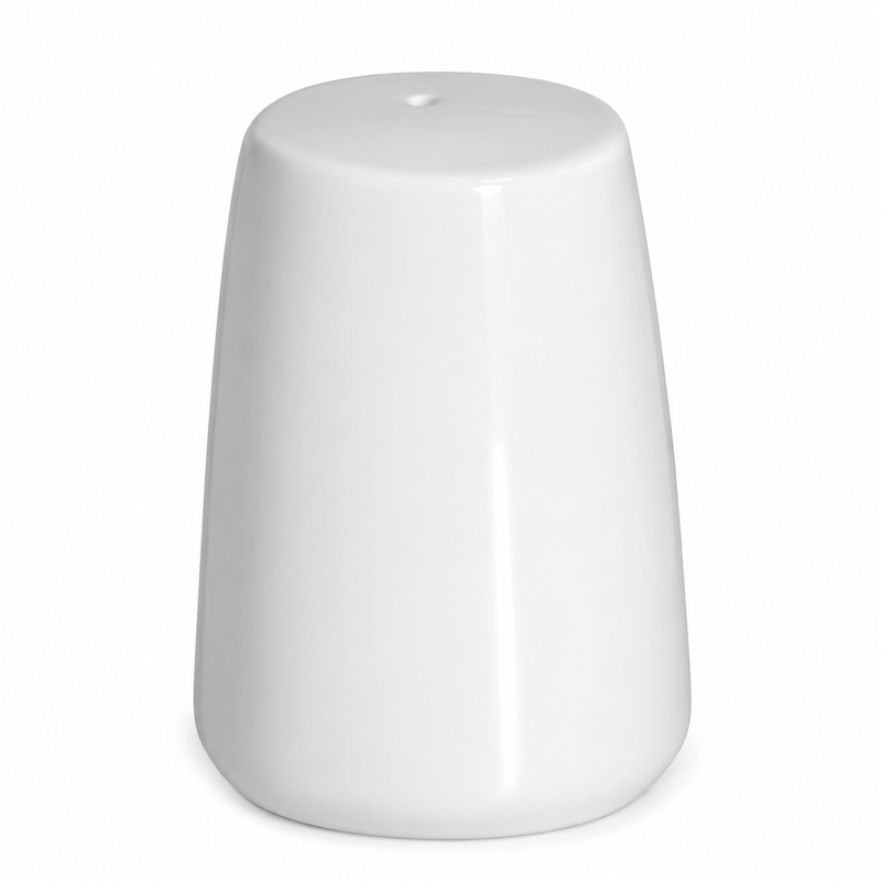 Continental Plain White 3.25" Salt Shaker 12 /Case**