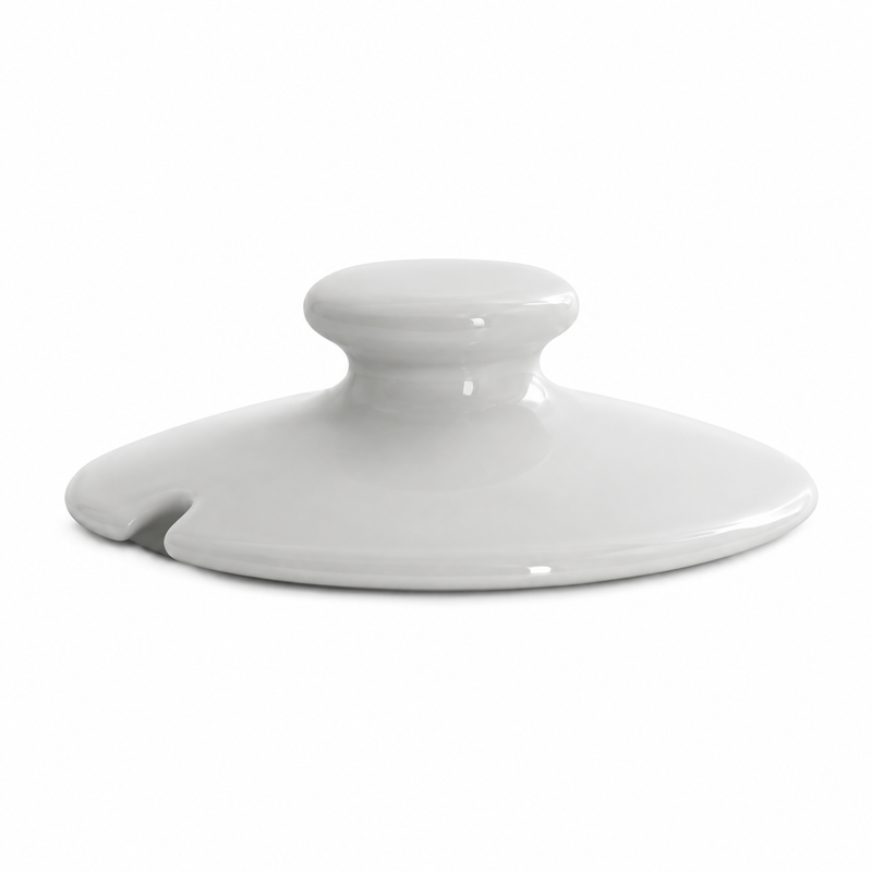 Continental Plain White Sugar Bowl Lid, 12 /Case