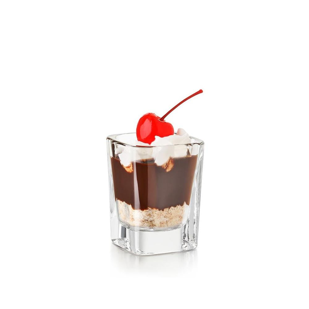 Libbey Prism 2 Oz Square Shot Glass, 72 /Case