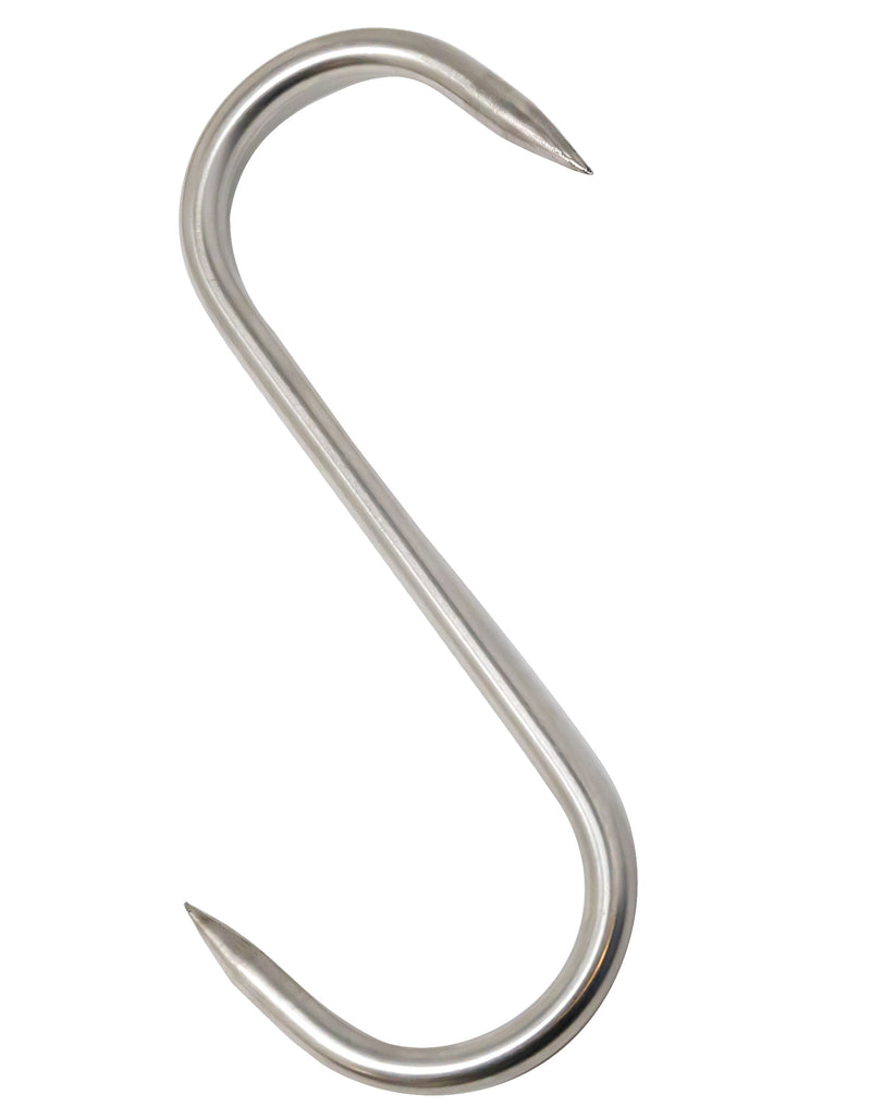 Nella 100 mm x 4 mm S Hook, Stainless Steel