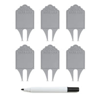 Fred Grave Markers Reusable Food Signs
