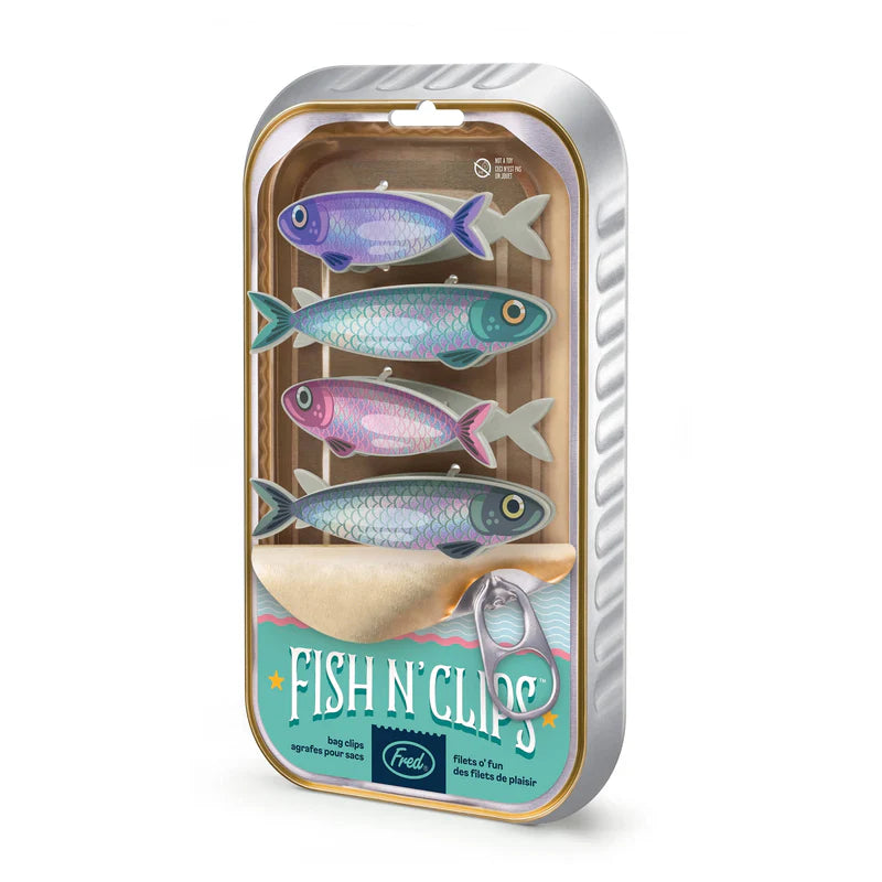 Fred Fish N' Clips Bag Clips