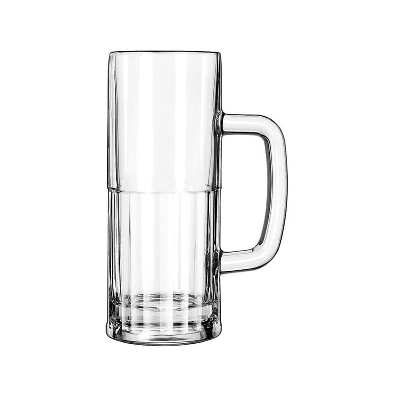 Libbey 22 Oz Beer Mug Glass 12 /Case