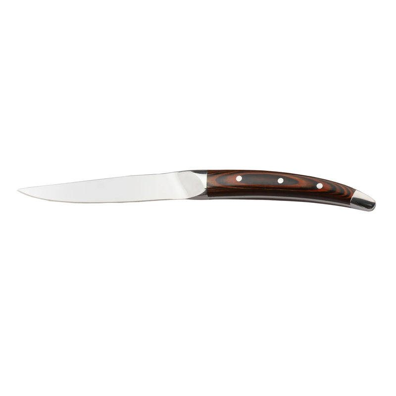 Libbey 9 3/8" Steak Knife, Pakkawood Pistache