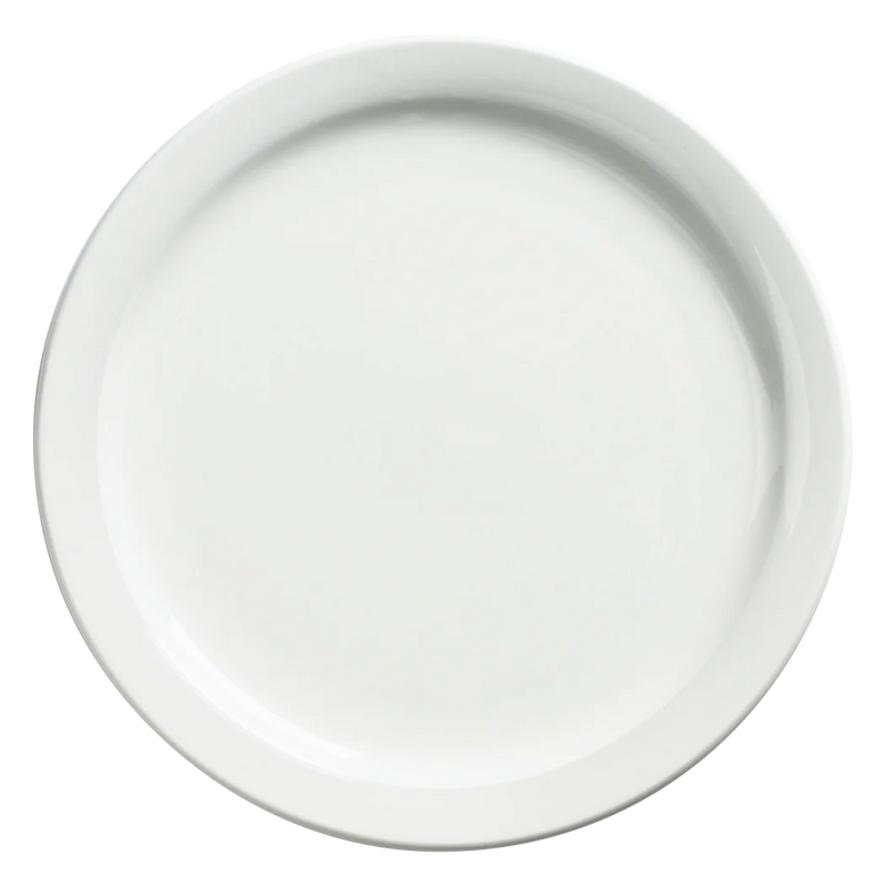 Browne Palm 6.5" Side Round Plate, White 36 /Case