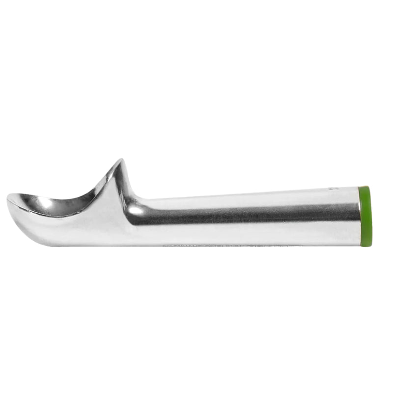 Browne 2.5 Oz Aluminum Ice Cream Dipper #16, Green